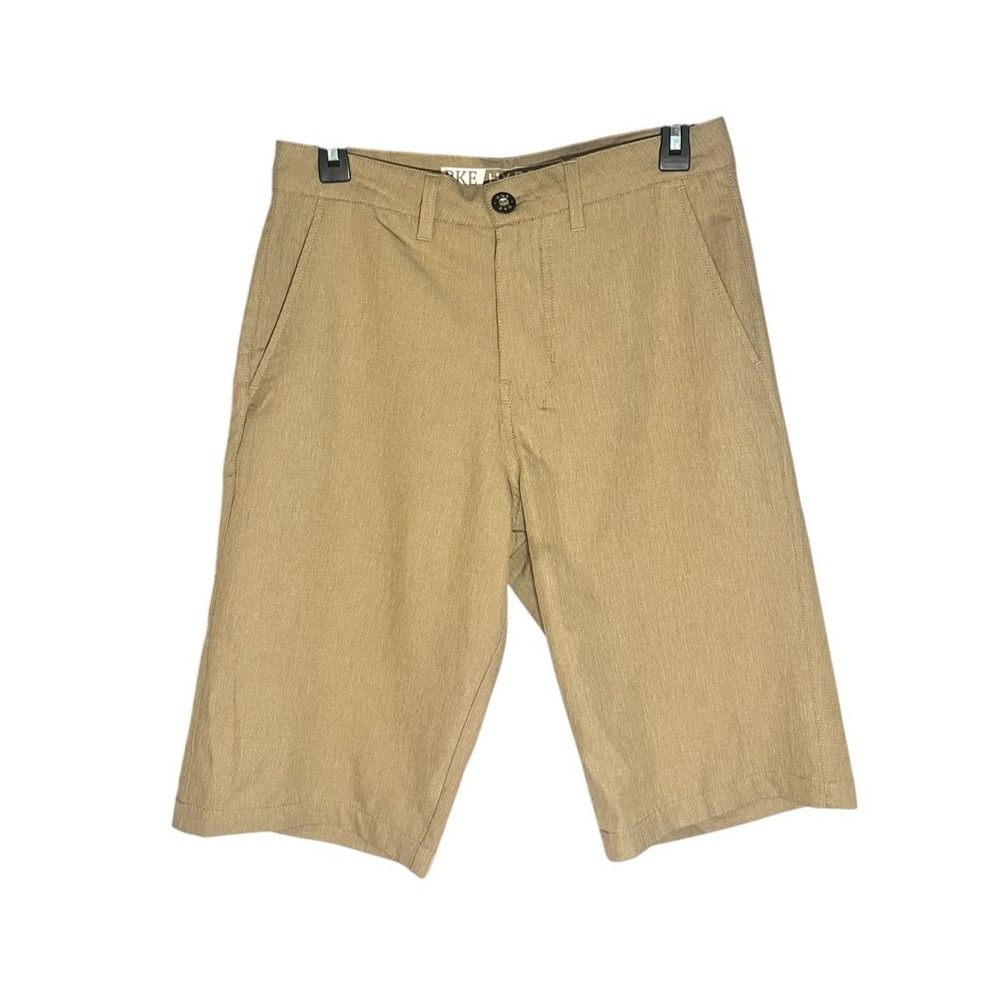 BKE Buckle Men's Hybrid Standard Fit Board Chino Shorts 28 Inseam 11" 23L Tan